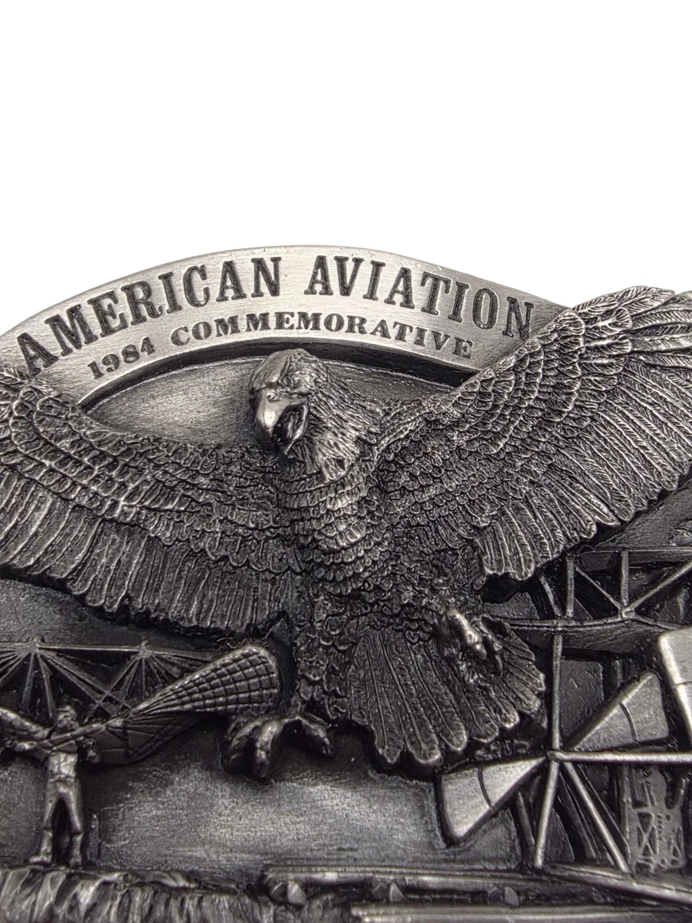 American Aviation 1984 Commemorative Arroyo Grande Buckle Co. #892 of 5000